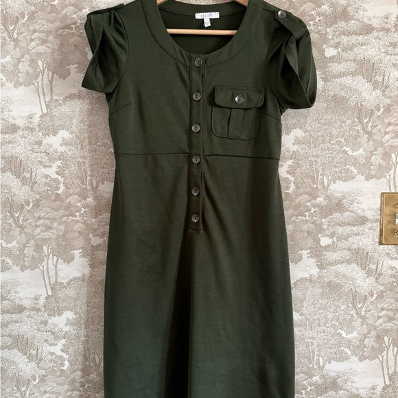 dELiA*s Dresses & Skirts - Vintage dELiA*s olive utility dress